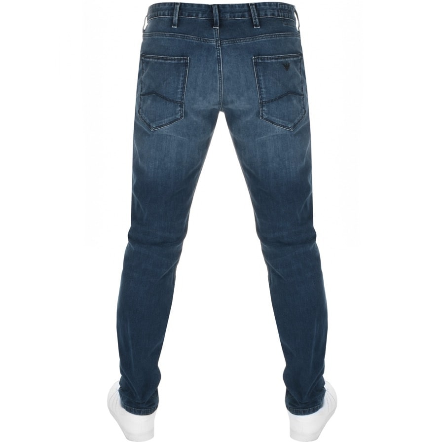 Alternative Image for ProductEmporio Armani J06 Slim Fit Jeans Navy2